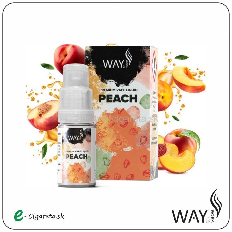 Way to Vape 10ml - 12mg/ml Peach