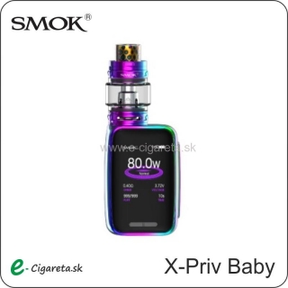 Smoktech X-Priv Baby 80W TC, 2300mAh dúhový