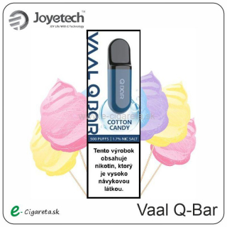 Joyetech VAAL Q-Bar 17mg Cotton Candy