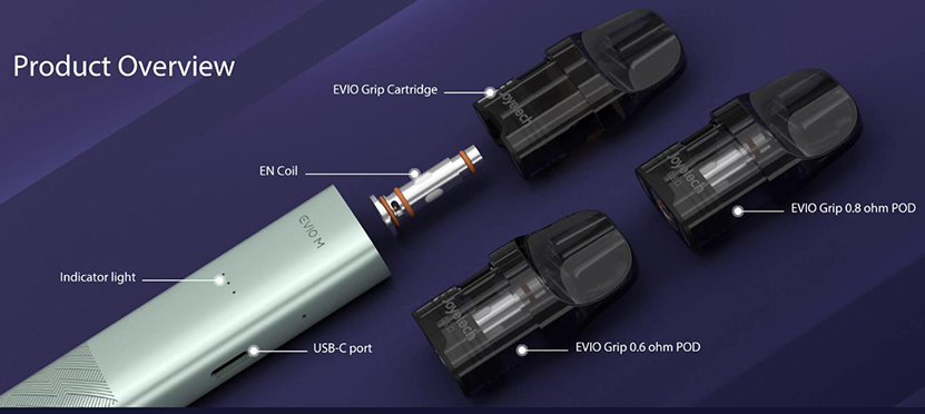 Joyetech Rx300 Joyetech EVIO M 900mAh modrá