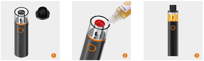 smoktech vape pen 22 plnenie