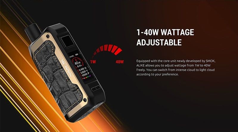 smok alike nastavenie smok alike nastavenie vykonu