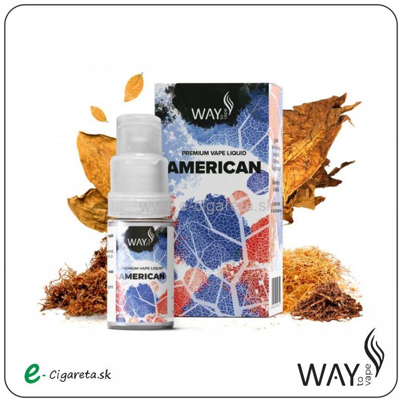 Way to Vape 10ml - 12mg/ml American