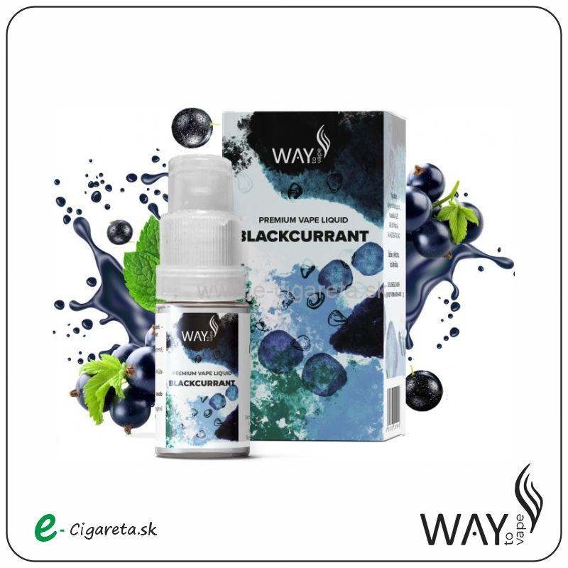 Way to Vape 10ml - 0mg/ml Blackcurrant