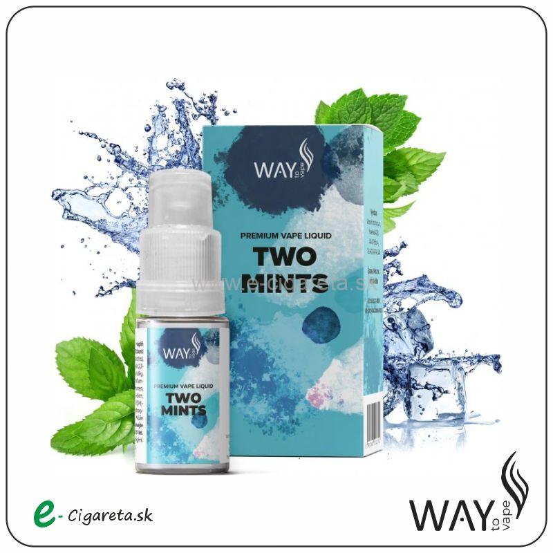 Way to Vape 10ml - 0mg/ml Two Mints