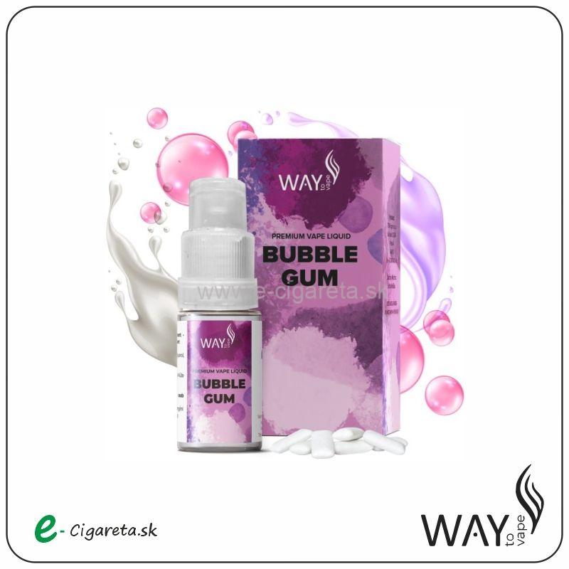 Way to Vape 10ml - 18mg/ml Bubble Gum
