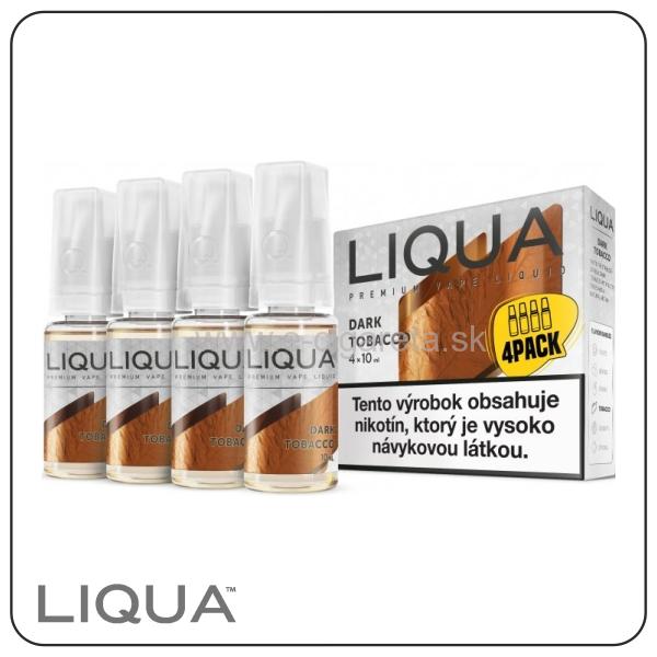 LIQUA Elements 4x10ml - 12mg/ml Dark Tobacco