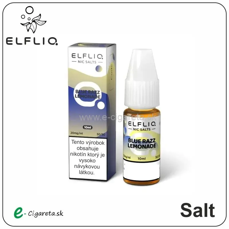 ElfLiq Nic Salt 10ml - 20mg/ml Blue Razz Lemonade