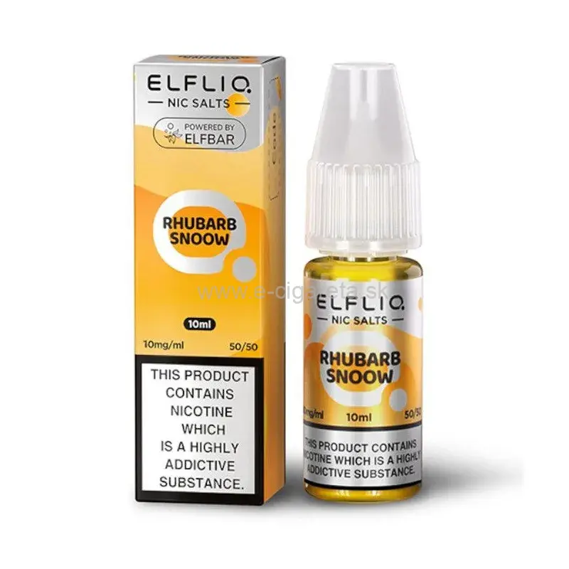 ElfLiq Nic Salt 10ml - 20mg/ml Rhubarb Snoow