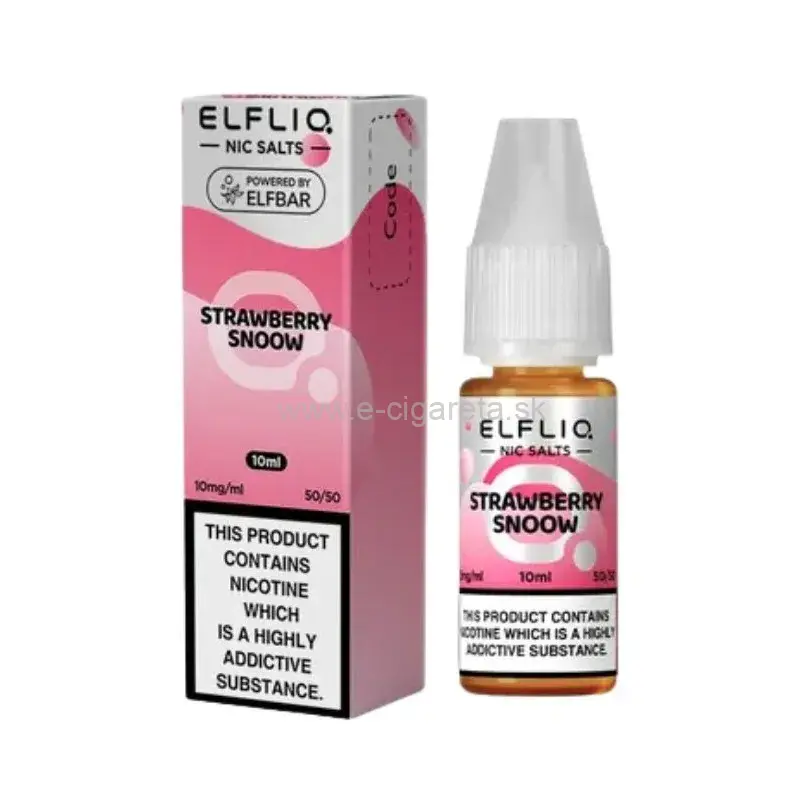 ElfLiq Nic Salt 10ml - 20mg/ml Strawberry Snoow