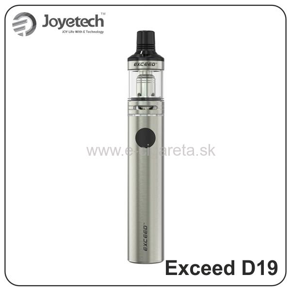 Joyetech EXCEED D19, 1500 mAh strieborná