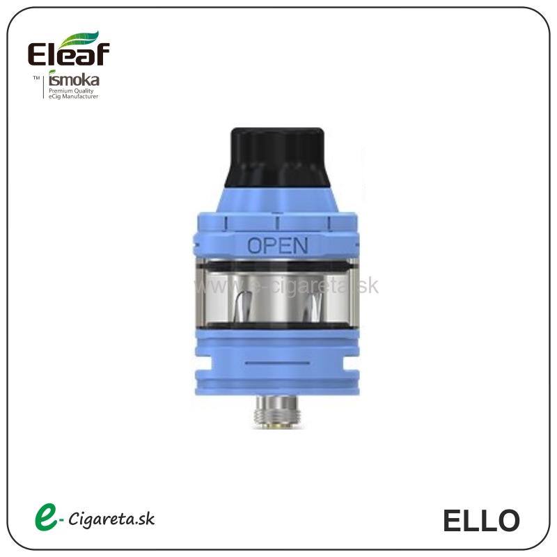 iSmoka Eleaf Clearomizér ELLO 2,0ml - modrý