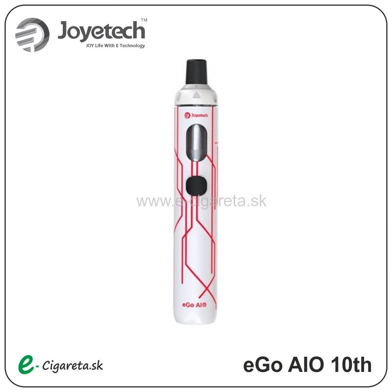 Joyetech eGo AIO 10th, 1500 mAh biela