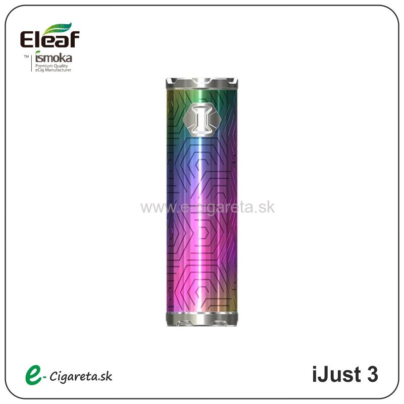 iSmoka Eleaf Bateria iJust 3 3000mAh dúhová