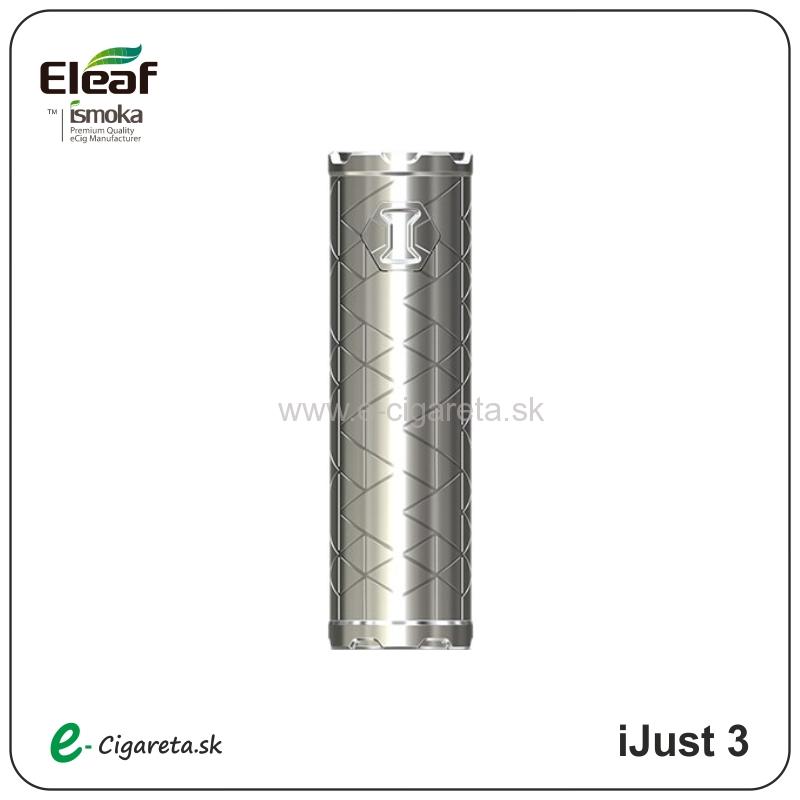 iSmoka Eleaf Bateria iJust 3 3000mAh strieborná