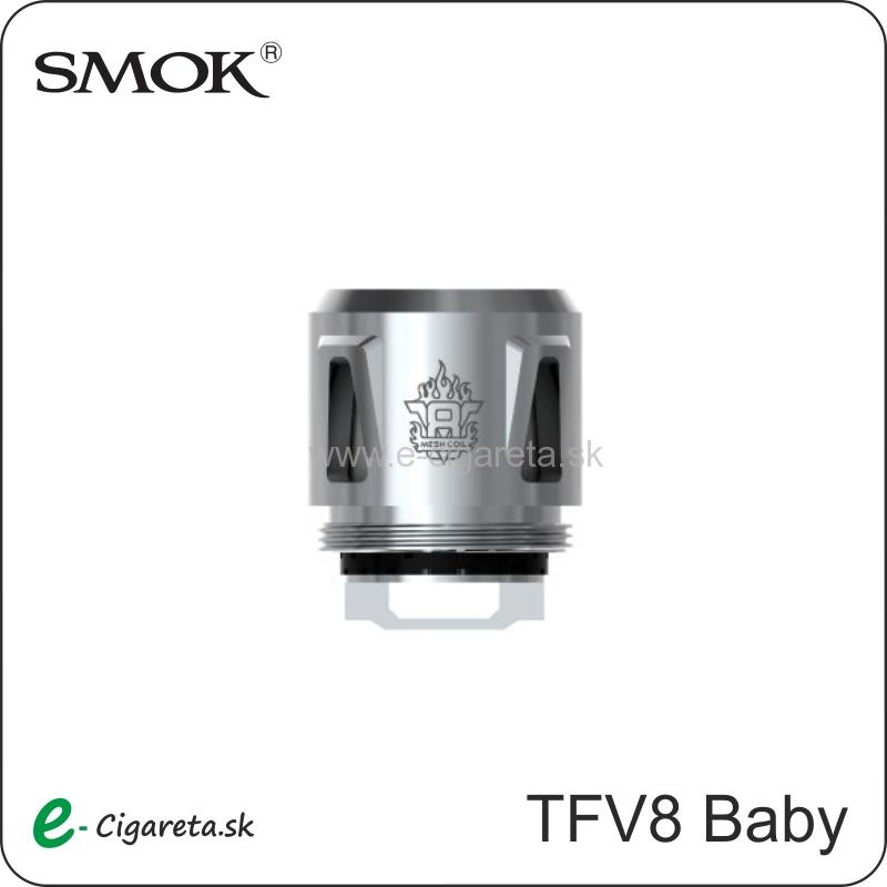 Smoktech Atomizér TFV8 Baby Mesh 0,15ohm