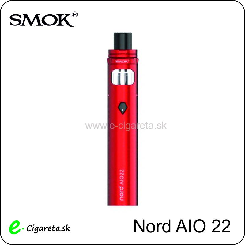 Smoktech Nord AIO 22, 2000 mAh červená