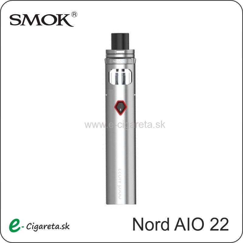 Smoktech Nord AIO 22, 2000 mAh strieborná