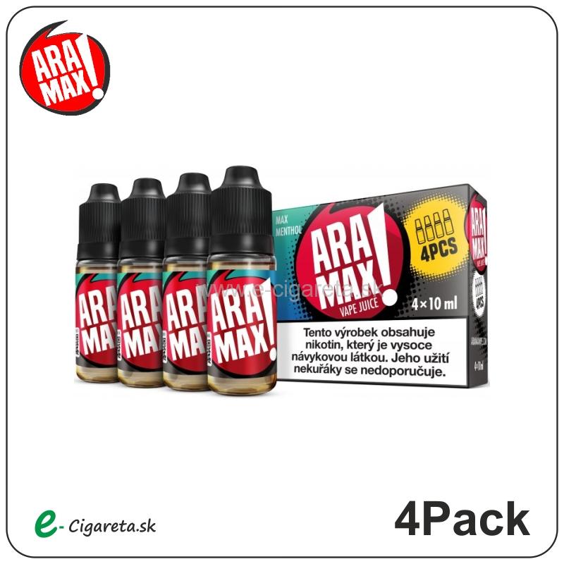 ARAMAX 4Pack Max Menthol 4x10ml - 18mg