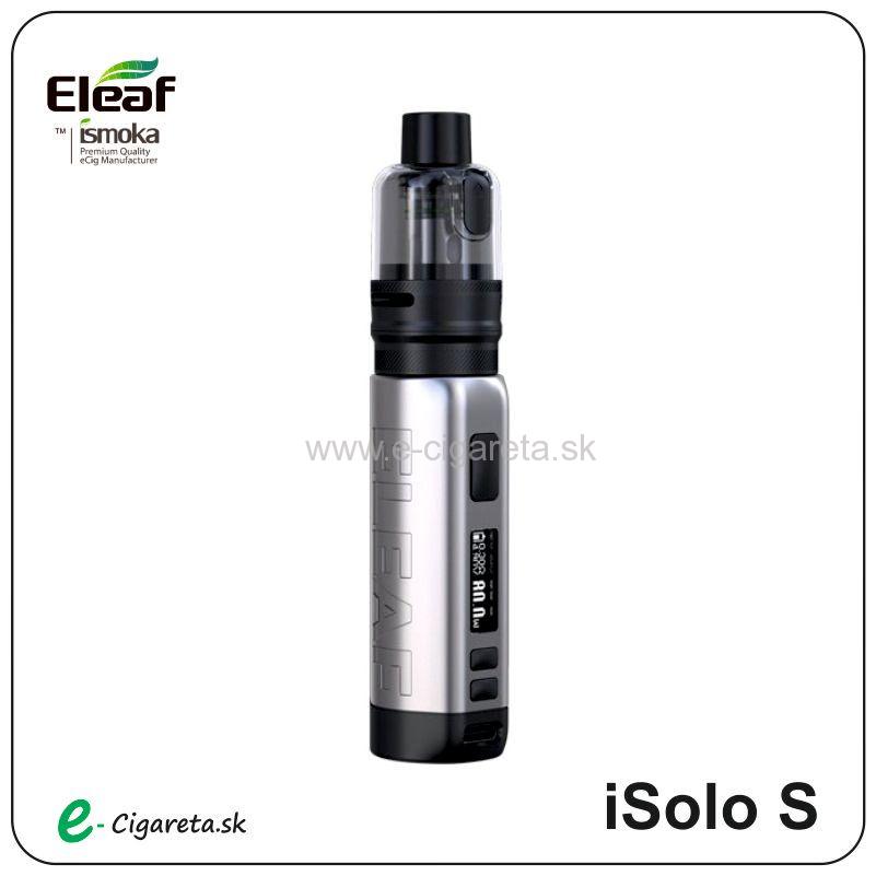 Eleaf iSolo S 80W 1800mAh - strieborná