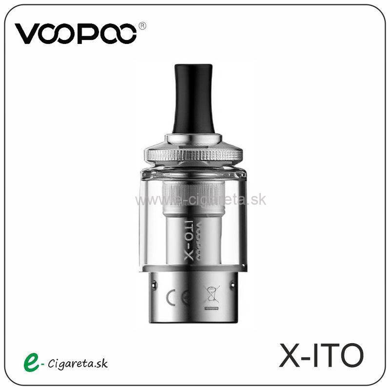 VooPoo ITO-X cartridge strieborná