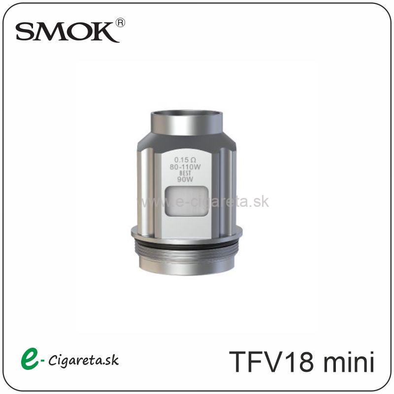 Smok  Atomizér TFV18 Mini Dual Mesh 0,15 ohm