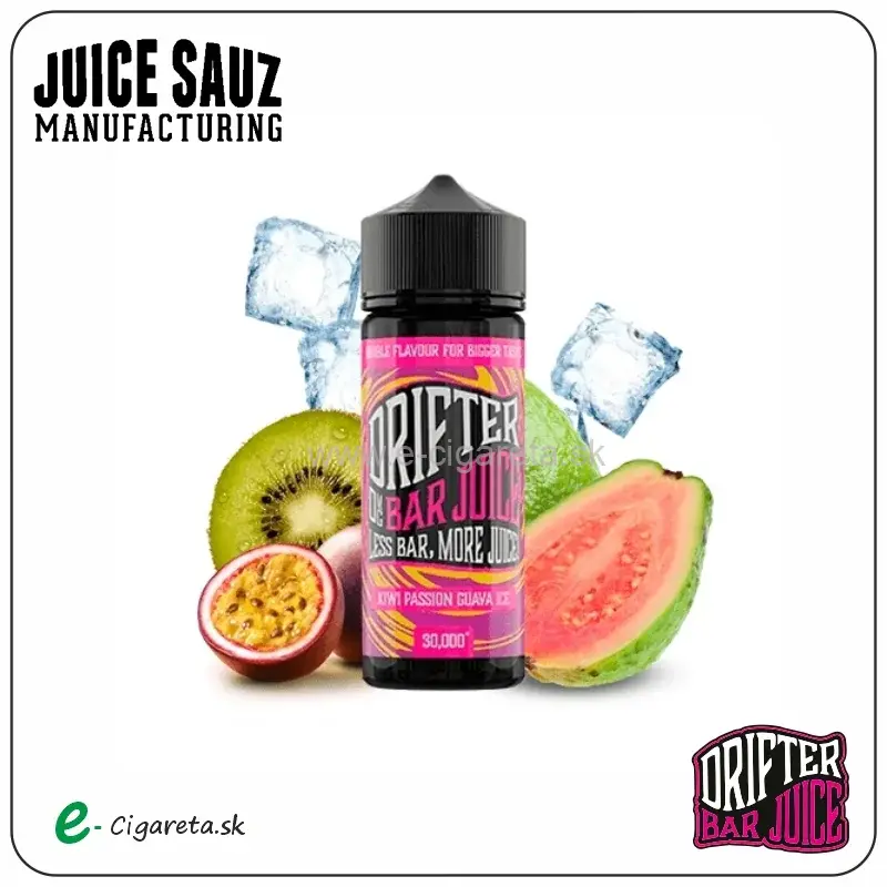 Aróma Drifter Bar Juice 24/120ml Kiwi Passion Guava