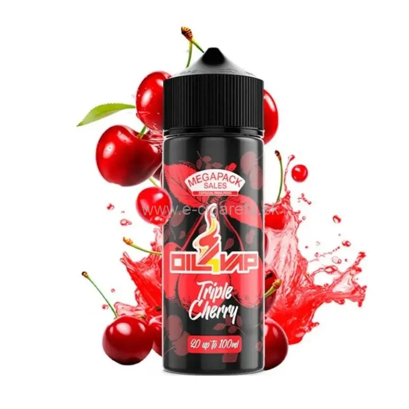 Aróma Oil4Vape 20/120ml Triple Cherry