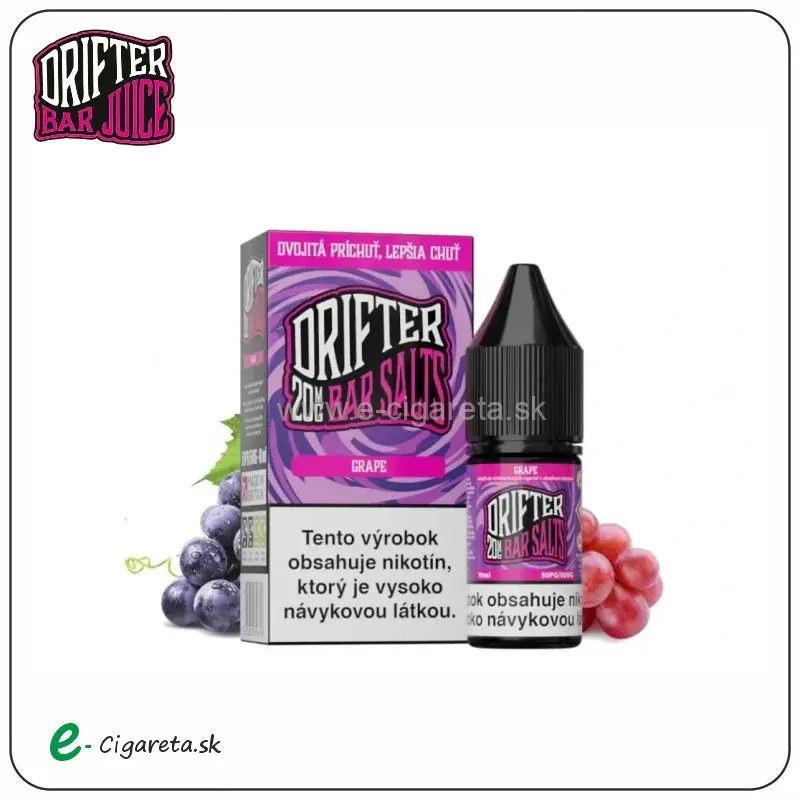 Drifter Bar Salts 10ml - Grape 10mg