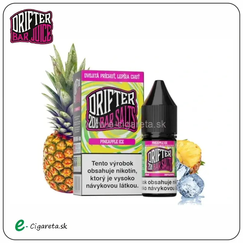Drifter Bar Salts 10ml - Pineapple Ice 10mg