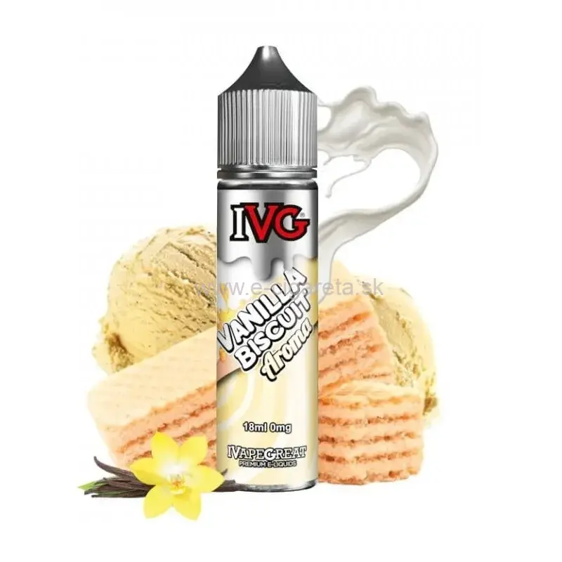 Aróma IVG 18/60ml Vanilla Biscuit