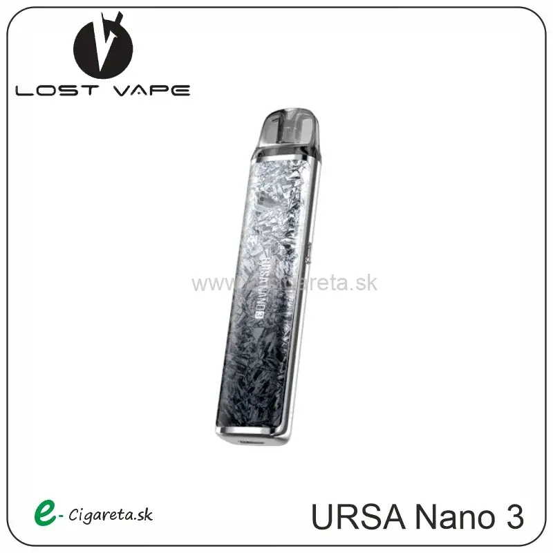 Lost Vape Ursa Nano 3 1200mAh glacial silver
