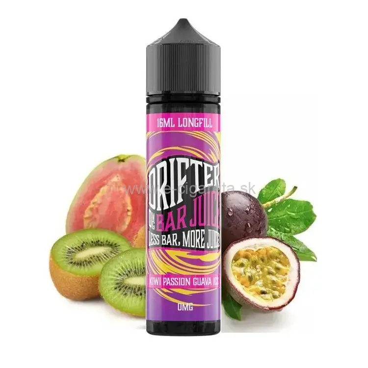 Aróma Drifter Bar Juice 16/60ml Kiwi Passion Guava