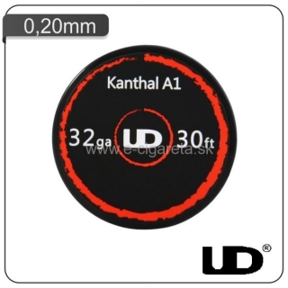 UD Kanthal A1 32ga odporový drôt - 9,14 m