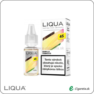 LIQUA 4S 10ml - 18mg/ml Vanilla Tobacco