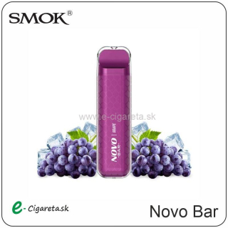4x Smok Novo Bar - Grape Ice 20mg