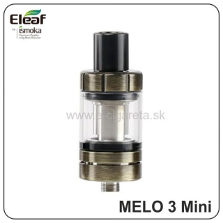 iSmoka Eleaf MELO 3 Mini Clearomizér 2,0 ml - brúsený bronzový
