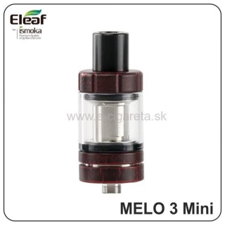 iSmoka Eleaf MELO 3 Mini Clearomizér 2,0 ml - popraskaný červený