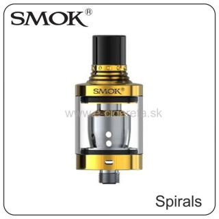 SmokTech Spirals Clearomizér 2,0 ml - zlatý