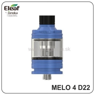 iSmoka Eleaf MELO 4 D22 Clearomizér 2,0 ml - modrý