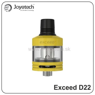 Joyetech Clearomizér Exceed D22c, 2,0ml - žltý