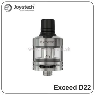 Joyetech Clearomizér Exceed D22c, 2,0ml - strieborný