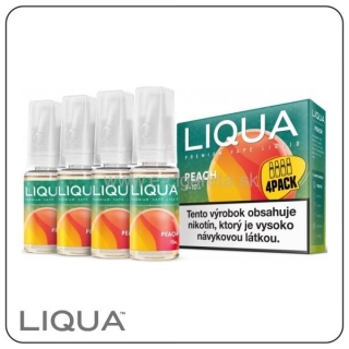 LIQUA Elements 4x10ml - 6mg/ml Peach
