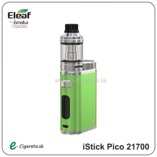iSmoka Eleaf iStick Pico 21700 Full kit 4000mAh - zelený