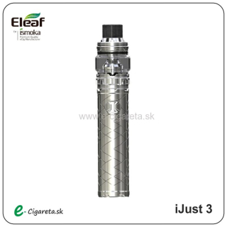 iSmoka Eleaf iJust 3 (3000mAh) strieborná