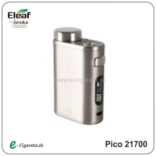 iSmoka Eleaf iStick Pico 21700 easy kit 4000mAh - brúsená strieborná
