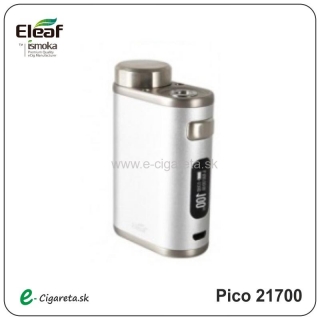 iSmoka Eleaf iStick Pico 21700 easy kit 4000mAh - strieborná