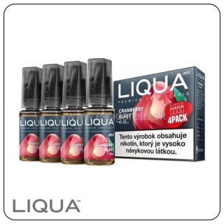 LIQUA Mix 4x 10ml - 6mg/ml Cranberry Blast