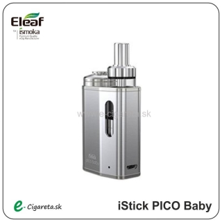 iSmoka Eleaf iStick Pico Baby, 1050mAh - strieborný