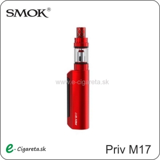 Smoktech Priv M17 60W, 1200mAh červený